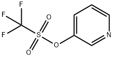 3-PYRIDYL TRIFLUOROMETHANESULFONATE Struktur