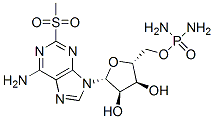 2-methylsulfonyladenylcobamide Struktur