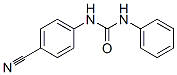 N-(4-CYANOPHENYL)-N''-PHENYLUREA Struktur