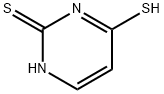 2(1H)-Pyrimidinethione, 4-mercapto- (9CI) Struktur