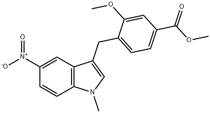 Methyl-Benzoate,Zafirlukast, Struktur