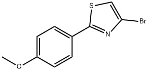 4-Bromo-2-(4-methoxyphenyl)thiazole Struktur