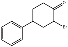 Cyclohexanone, 2-broMo-4-phenyl- Struktur