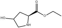 Ethyl 4-hydroxypyrrolidine-2-carboxylate hydrochloride Struktur