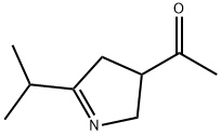 Ethanone, 1-[3,4-dihydro-5-(1-methylethyl)-2H-pyrrol-3-yl]- (9CI) Struktur