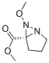 1,6-Diazabicyclo[3.1.0]hexane-5-carboxylicacid,6-methoxy-,methylester,(1-alpha-,5-alpha-,6-alpha-)-(9CI) Struktur