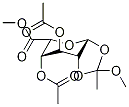 Methyl 3,4-Di-O-acetyl--L-idopyranosiduronate, 1,2-(Methylorthoacetate) Struktur