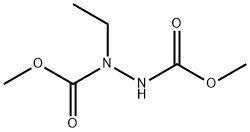 1,2-Hydrazinedicarboxylic  acid,  1-ethyl-,  dimethyl  ester  (9CI) Struktur