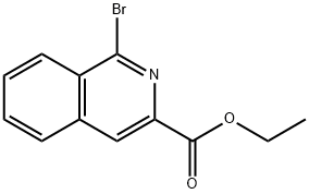 Ethyl 1-broMoisoquinoline-3-carboxylate Struktur