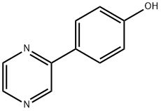 4-PYRAZIN-2-YLPHENOL Struktur