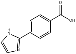 4-(1H-IMIDAZOL-2-YL)-BENZOIC ACID Struktur