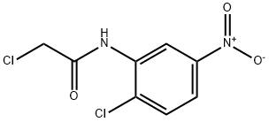 2-CHLORO-N-(2-CHLORO-5-NITROPHENYL)ACETAMIDE Struktur