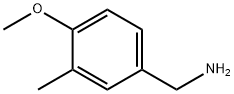 3-METHYL-4-METHOXYBENZYLAMINE Struktur