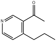 Ethanone, 1-(4-propyl-3-pyridinyl)- (9CI) Struktur