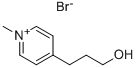 4-(3-HYDROXY-PROPYL)-1-METHYL-PYRIDINIUM, BROMIDE Struktur