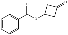 3-oxocyclobutyl benzoate Struktur