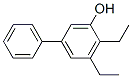 4,5-Diethylbiphenyl-3-ol Structure