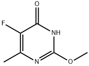 5-Fluoro-2-methoxy-6-methylpyrimidin-4(1H)-one Struktur