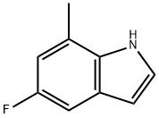 5-Fluoro-7-Methyl indole Struktur