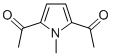 Ethanone, 1,1-(1-methyl-1H-pyrrole-2,4-diyl)bis- (9CI) Struktur