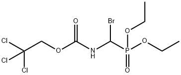 DIETHYL(TROC-AMINO)BROMOMETHYLPHOSPHONATE Struktur