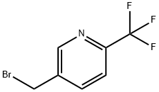 5-(bromomethyl)-2-(trifluoromethyl)pyridine Struktur