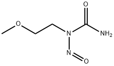 N-2(2-Methoxyethyl)-N-nitrosourea Struktur