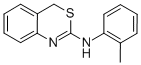 (4H-BENZO[D][1,3]THIAZIN-2-YL)-O-TOLYL-AMINE Struktur