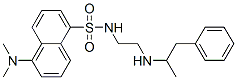 N-(2-dansylaminoethyl)amphetamine Struktur