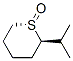 2H-Thiopyran,tetrahydro-2-(1-methylethyl)-,1-oxide,trans-(9CI) Struktur