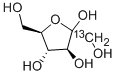 D-FRUCTOSE-1-13C Struktur