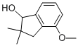 2,3-DIHYDRO-2,2-DIMETHYL-4-METHOXY-1H-INDEN-1-OL Struktur