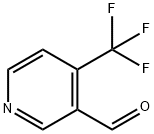 4-TrifluoroMethyl-pyridine-3-carbaldehyde Struktur