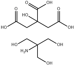 TRIZMA CITRATE MONOBASIC Struktur