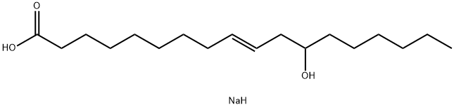 RICINELAIDIC ACID SODIUM SALT Struktur