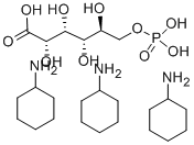 6-PHOSPHOGLUCONIC ACID CYCLOHEXYLAMMONIUM SALT Struktur