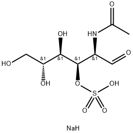 GLCNAC-3S, NA Struktur