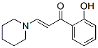 1-(2-Hydroxyphenyl)-3-(piperidino)-2-propene-1-one Struktur