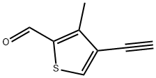 2-Thiophenecarboxaldehyde, 4-ethynyl-3-methyl- (9CI) Struktur