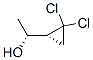 Cyclopropanemethanol, 2,2-dichloro-alpha-methyl-, (R*,R*)- (9CI) Struktur