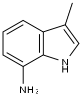 1H-Indol-7-aMine, 3-Methyl- Struktur