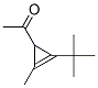 Ethanone, 1-[2-(1,1-dimethylethyl)-3-methyl-2-cyclopropen-1-yl]- (9CI) Struktur