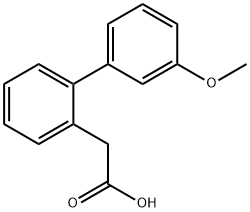 (3'-METHOXY-BIPHENYL-2-YL)-ACETIC ACID Struktur