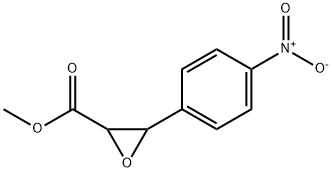 methyl 3-(4-nitrophenyl)-2-oxiranecarboxylate Struktur