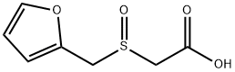 ACETIC ACID, [(2-FURANYLMETHYL)SULFINYL]- Struktur