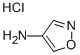 4-ISOXAZOLAMINE Struktur