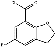 5-BROMO-2,3-DIHYDROBENZO[B]FURAN-7-CARBONYL CHLORIDE price.