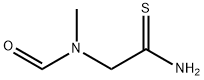 Ethanethioamide, 2-(formylmethylamino)- (9CI) Struktur