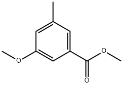 3-METHOXY-5-METHYL-BENZOIC ACID METHYL ESTER Struktur