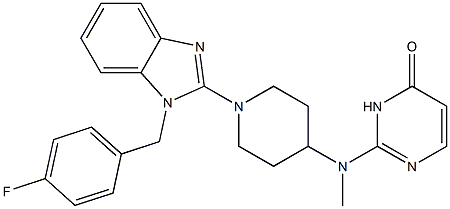 Mizolastine Struktur